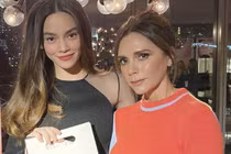 Hồ Ngọc Hà sang chảnh khi chung khung hình với Victoria Beckham