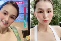 Lã Thanh Huyền chăm khoe vòng 1 phồn thực sau nghi vấn "dao kéo"