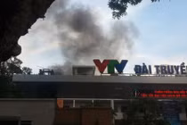 Cháy trường quay S1 Đài truyền hình Việt Nam