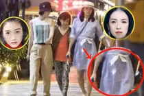 Chương Tử Di mang bầu lần 2 ở tuổi 40, bụng to thấy rõ