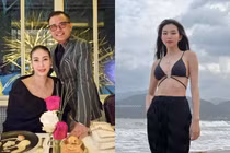 Hà Kiều Anh rạng rỡ bên chồng, Thuỳ Tiên gợi cảm trước biển