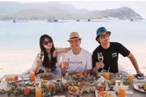 Quang Vinh hiếm hoi đăng ảnh chung với "tình tin đồn" Lý Quí Khánh