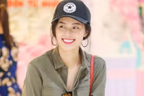 Hạ Vi tươi rói giữa ồn ào yêu Cường đô-la