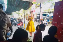 Té ngửa sự thật Minh Tú bị bắt gặp đi thử váy cưới