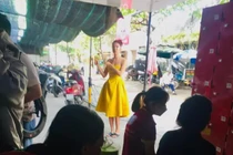 Té ngửa sự thật Minh Tú bị bắt gặp đi thử váy cưới