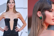 Người mẫu rơi váy, hớ hênh trên thảm đỏ Liên hoan phim Venice