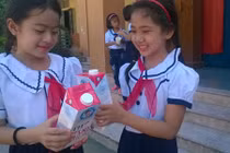 TH true MILK tặng 400.000 ly sữa cho học sinh Nghệ An