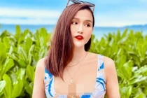 Lã Thanh Huyền quyến rũ, gợi cảm tuổi 36