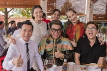 Dàn sao đến mừng Lý Nhã Kỳ khánh thành phủ rộng hàng ngàn m2