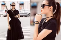 Phạm Hương chất lừ trước ngày sang Hàn dự Seoul Fashion Week