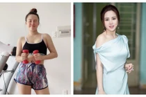 Vy Oanh khoe thân hình giảm 13kg sau 7 tuần sinh con thứ 3