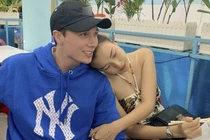 Vợ chồng Hoàng Oanh ngọt ngào hưởng tuần trăng mật ở Nha Trang