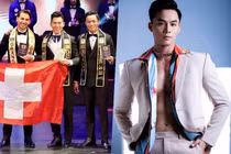 Vũ Linh đăng quang Á vương Mister Grand International 2022
