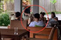 Á hậu Huyền My bị chỉ trích vì dáng ngồi "phản cảm"