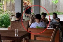 Á hậu Huyền My bị chỉ trích vì dáng ngồi "phản cảm"