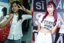 Loạt ảnh quá trình “dậy thì thành công” của sao Việt