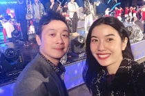 Á hậu Thúy Vân gặp sự cố dở khóc dở cười khi đón năm mới