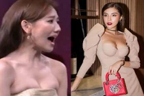 Mỹ nhân Việt mặc đồ chật: Nhìn Kỳ Duyên - Hari Won mà thấp thỏm!