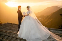 Ảnh cưới đẹp ngọt ngào của Quán quân Sao mai Lương Hải Yến