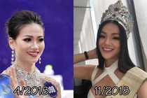 4 hoa hậu phẫu thuật thẩm mỹ: Phương Khánh sửa 9 bộ phận