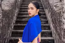 Hương Giang vất vả che chắn vì mặc hở chốn linh thiêng tại Bali