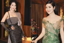 Giáng My, Thanh Mai đọ sắc trong tiệc Giáng sinh