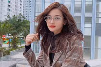 Thùy Anh kéo ba vali quần áo đến phim trường “Đừng nói khi yêu“