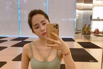 Quỳnh Nga khoe vòng eo 55cm, Ngọc Trinh cũng phải chào thua