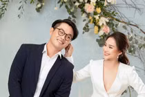 Trọn bộ ảnh cưới đẹp như mơ của vợ cũ cố người mẫu Duy Nhân 