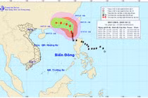 Tin mới nhất về cơn bão số 2 trên Biển Đông