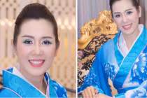 Á hậu Vi Thị Đông bỏ showbiz làm tiếp viên hàng không, U50 vẫn đẹp bất ngờ