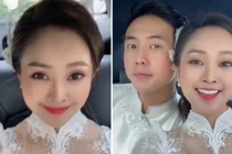 MC Thùy Linh xinh đẹp trong lễ ăn hỏi với diễn viên Hiếu Su