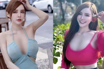 Hot girl mặc gợi cảm khoe thân hình đồng hồ cát nóng bỏng 