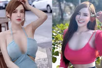 Hot girl mặc gợi cảm khoe thân hình đồng hồ cát nóng bỏng 