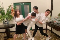 Lê Giang gây chú ý với vòng 1 "siêu to khổng lồ"