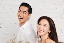 Ảnh cưới giản dị của siêu mẫu đắt giá nhất Đài Loan và chồng trẻ