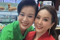 Hồ Hạnh Nhi sang Việt Nam hội ngộ Hoa hậu Thu Hoài