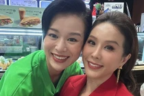 Hồ Hạnh Nhi sang Việt Nam hội ngộ Hoa hậu Thu Hoài