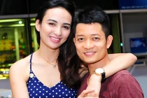 Bắt gặp Ngọc Diễm thân mật NTK Thuận Việt