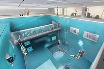 Bể bơi đắt và “dị” nhất thế giới: 1 lần bơi mất 7 triệu 