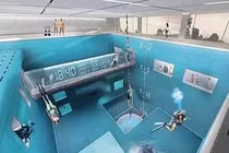 Bể bơi đắt và “dị” nhất thế giới: 1 lần bơi mất 7 triệu 