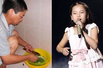 Con đi thi The Voice, bố nấu ăn trong toilet