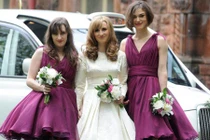 Những ngôi sao đẹp đáng ghen tị khi làm phù dâu