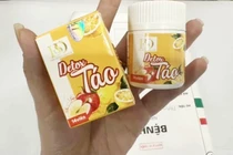 Cảnh báo không mua, sử dụng SP Detox táo hỗ trợ giảm cân