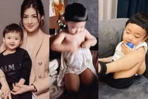 Con trai Á hậu Tú Anh đẳng cấp hot boy dù bị "dìm tới bến"