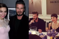 Hồ Ngọc Hà, Tóc Tiên siêu quyến rũ bên David Beckham