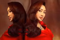 Vợ Chi Bảo bầu sắp sinh vẫn lên đồ đẹp nức nở đón Noel