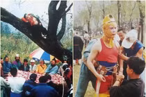 Ảnh hiếm Tây Du Ký 1986: Tôn Ngộ Không bay nhờ ... cần cẩu