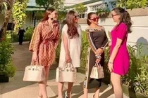 Hội bạn thân Lệ Quyên sặc mùi tiền khoe túi Hermès nhan nhản