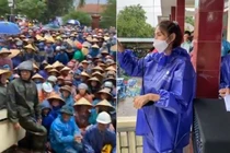 Thủy Tiên phát tiền cho hơn 1000 dân Minh Hóa, trấn an “còn tiền“